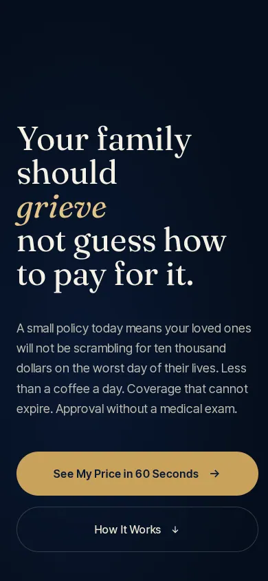 Home page of the Ernie Tackett Insurance website on a phone