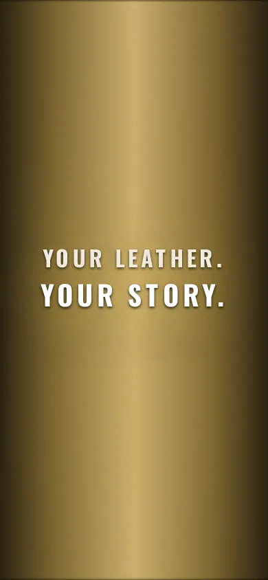 Home page of the Trick My Leathers website on a phone